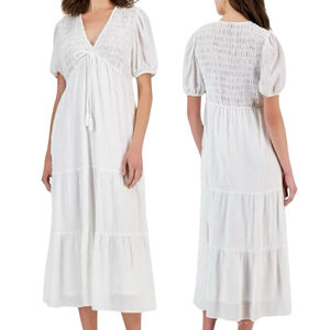 Women's Taylor Maxi Prairie Dress, XS, White